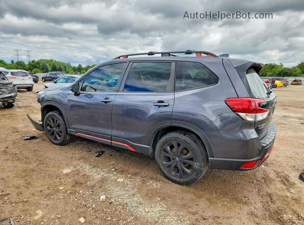 JF2SKARC2MH476992 2021 SUBARU FORESTER Charcoal Rear left