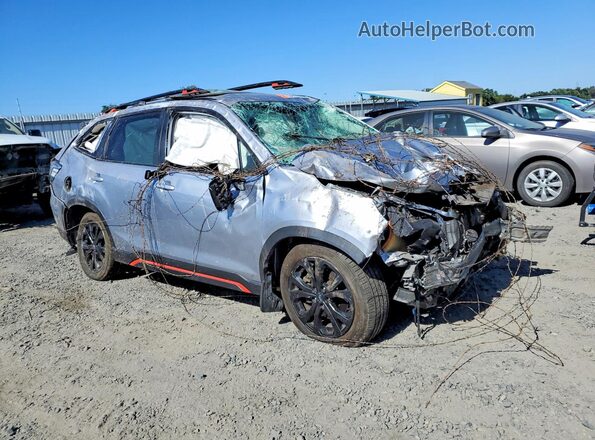 JF2SKARC2MH594105 2021 SUBARU FORESTER Silver Delantero derecho