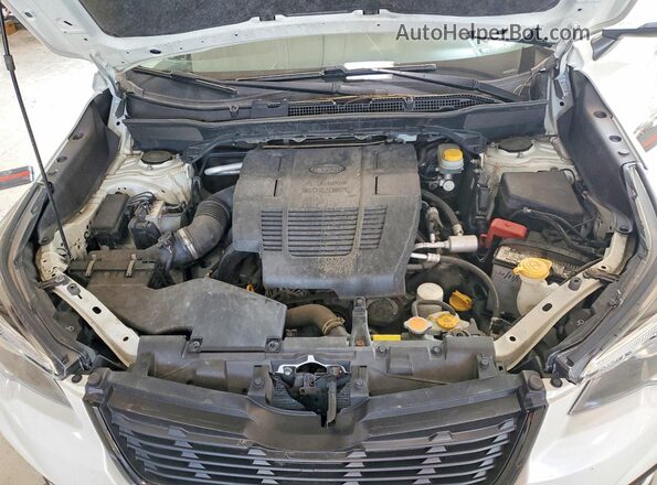 JF2SKARC3LH498790 2020 SUBARU FORESTER White ძრავის განყოფილების ხედი