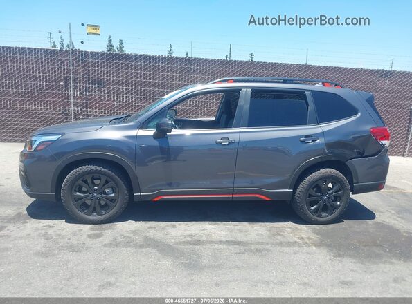 JF2SKARC3LH511859 2020 SUBARU FORESTER Gray Widok wnętrza 360 stopni