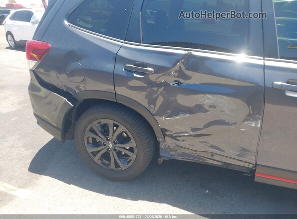 JF2SKARC3LH511859 2020 SUBARU FORESTER Gray Widok z przodu