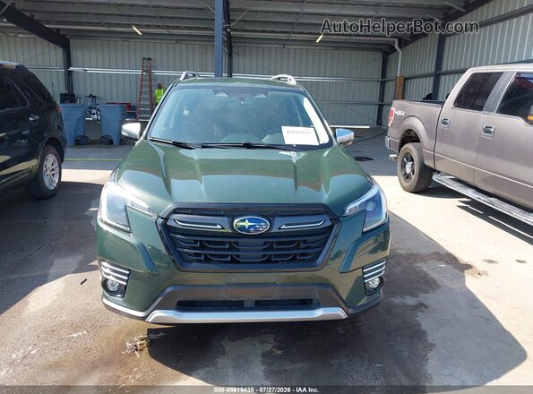 JF2SKARC3PH411671 2023 SUBARU FORESTER Green Սարքավորումների վահանակի տեսք