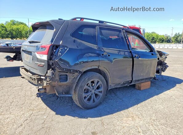 JF2SKARC4LH502569 2020 SUBARU FORESTER Black უკანა მარჯვენა
