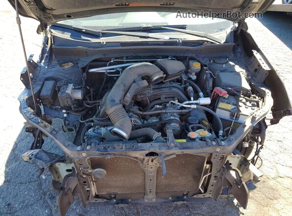 JF2SKARC4LH502569 2020 SUBARU FORESTER Black უკანა სალონის ხედი