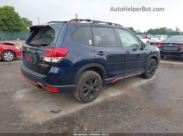 JF2SKARC4LH601814 2020 SUBARU FORESTER Dark Blue Задня права чверть