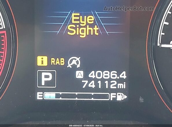 JF2SKARC4LH601814 2020 SUBARU FORESTER Dark Blue Панорамний вид салону 360°