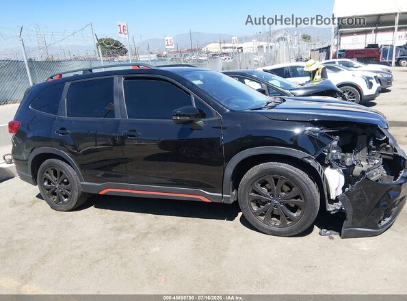 JF2SKARC4MH469204 2021 SUBARU FORESTER Black სალონის 360-გრადუსიანი ხედი