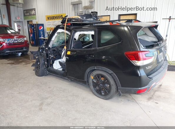 JF2SKARC5LH465631 2020 SUBARU FORESTER Black Trasero izquierdo