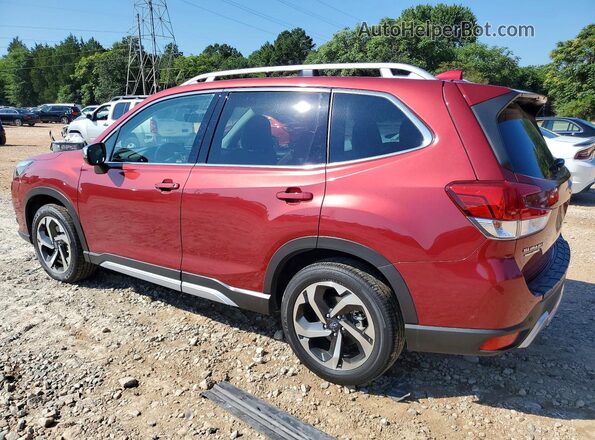 JF2SKARC5PH496237 2023 SUBARU FORESTER Burgundy უკანა მარცხენა