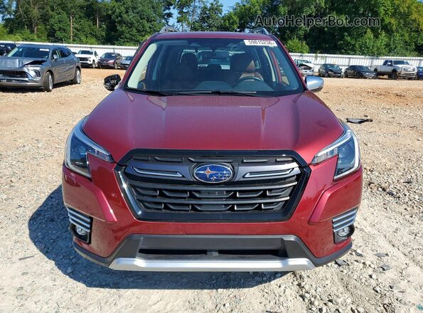 JF2SKARC5PH496237 2023 SUBARU FORESTER Burgundy წინა ხედი