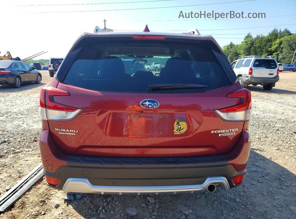 JF2SKARC5PH496237 2023 SUBARU FORESTER Burgundy უკანა ხედი