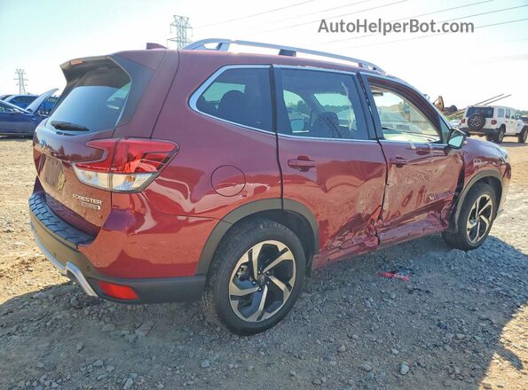 JF2SKARC5PH496237 2023 SUBARU FORESTER Burgundy უკანა მარჯვენა