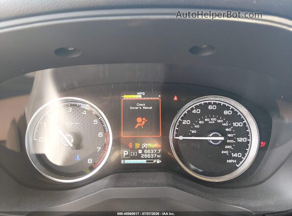 JF2SKARC5PH520889 2023 SUBARU FORESTER Silver Widok tylnych siedzeń