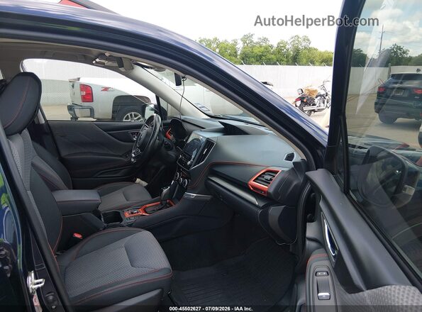 JF2SKARC6LH450376 2020 SUBARU FORESTER Синий Вид салона спереди