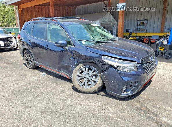 JF2SKARC6LH557654 2020 SUBARU FORESTER Blue Delantero derecho
