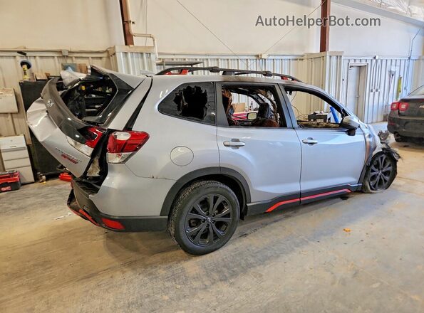 JF2SKARC6MH454168 2021 SUBARU FORESTER Silver Trasero derecho