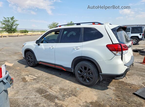 JF2SKARC7MH529606 2021 SUBARU FORESTER White Trasero izquierdo