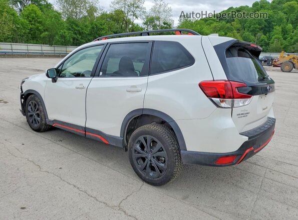 JF2SKARC8LH498638 2020 SUBARU FORESTER White Задня ліва чверть