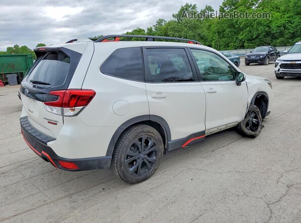 JF2SKARC8LH498638 2020 SUBARU FORESTER White Задня права чверть