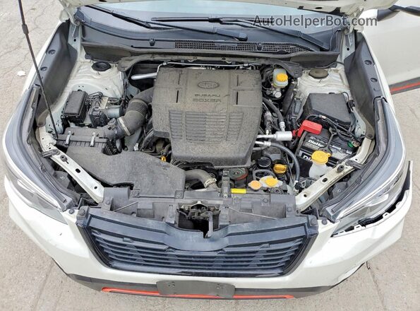 JF2SKARC8LH498638 2020 SUBARU FORESTER White Вид підкапотного простору