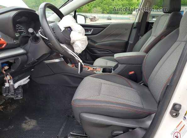 JF2SKARC8LH498638 2020 SUBARU FORESTER White Вид салону спереду