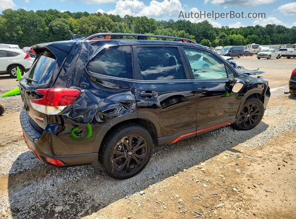 JF2SKARC8MH400466 2021 SUBARU FORESTER Черный Задняя правая четверть