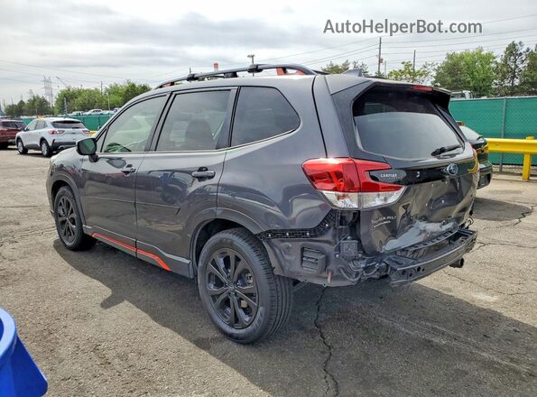 JF2SKARC9LH512062 2020 SUBARU FORESTER Gray უკანა მარცხენა