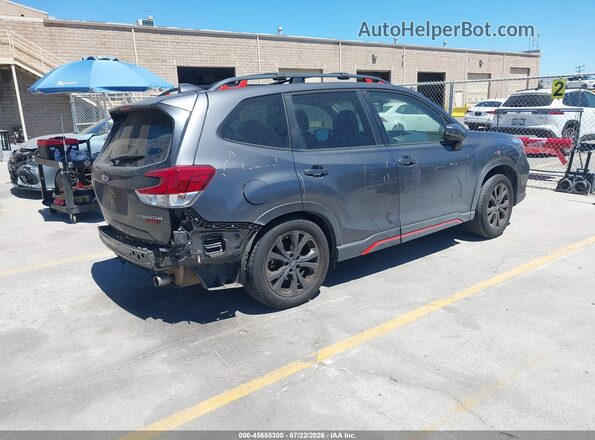 JF2SKARCXMH467411 2021 SUBARU FORESTER Серый Задняя правая четверть