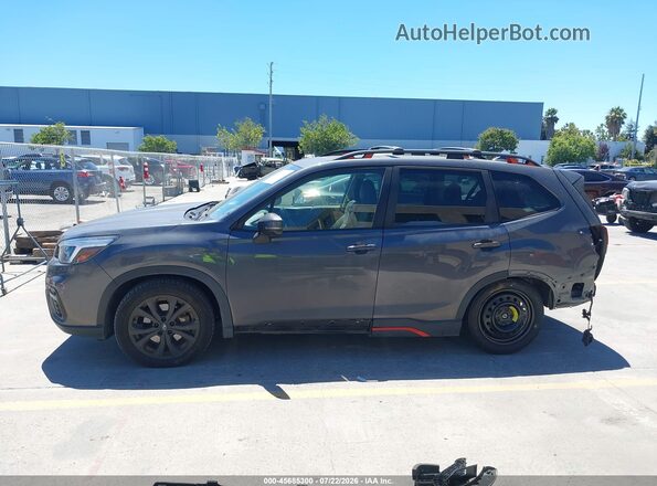 JF2SKARCXMH467411 2021 SUBARU FORESTER Серый 