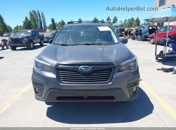 JF2SKARCXMH467411 2021 SUBARU FORESTER Серый Вид задней части салона