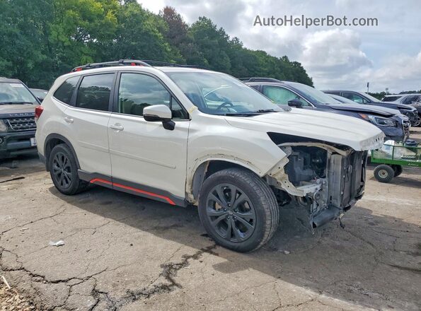 JF2SKARCXMH533259 2021 SUBARU FORESTER Gray Առջևի աջ