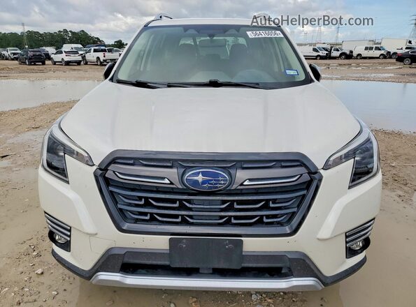 JF2SKARCXNH457558 2022 SUBARU FORESTER White წინა ხედი