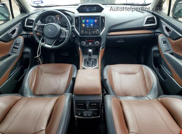JF2SKARCXNH457558 2022 SUBARU FORESTER White წინა პანელის ხედი