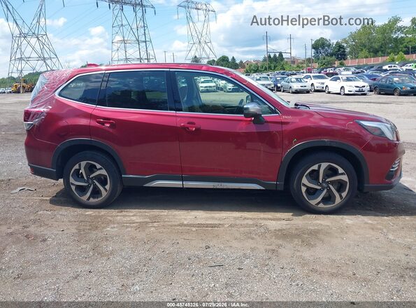 JF2SKARCXPH431805 2023 SUBARU FORESTER Burgundy Панорамний вид салону 360°