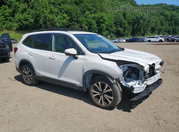 JF2SKASC0MH547536 2021 SUBARU FORESTER White Przód prawy