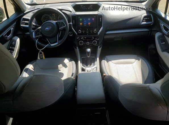JF2SKASC0MH547536 2021 SUBARU FORESTER White Widok deski rozdzielczej