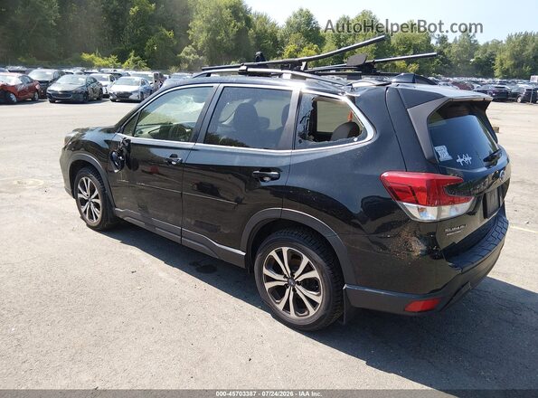 JF2SKASC1LH496742 2020 SUBARU FORESTER Black უკანა მარცხენა