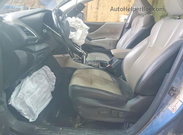 JF2SKASC2LH467427 2020 SUBARU FORESTER Blue წინა სალონის ხედი