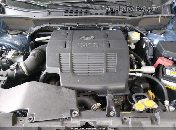 JF2SKASC3KH511563 2019 SUBARU FORESTER Blue Widok z tyłu