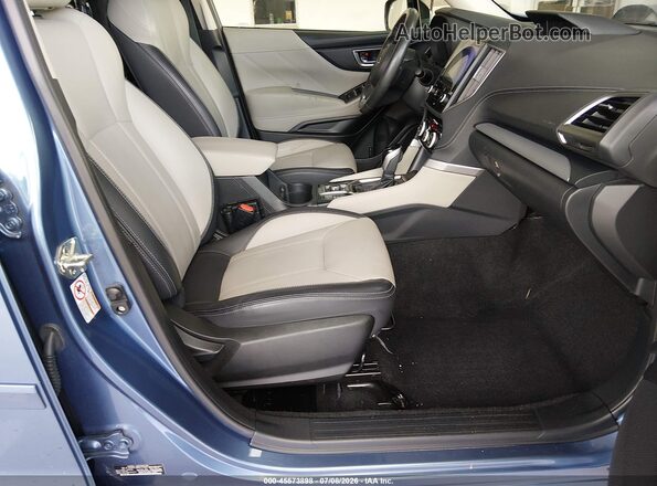 JF2SKASC3KH511563 2019 SUBARU FORESTER Blue Widok wnętrza z przodu
