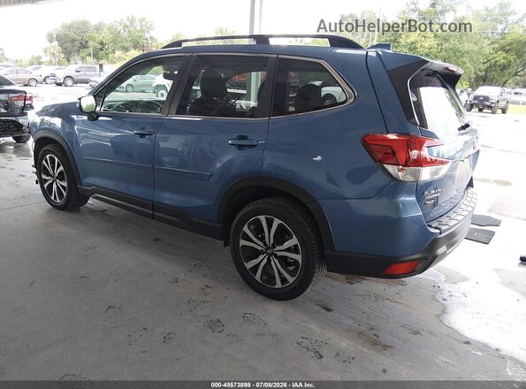 JF2SKASC3KH511563 2019 SUBARU FORESTER Blue Tył lewy