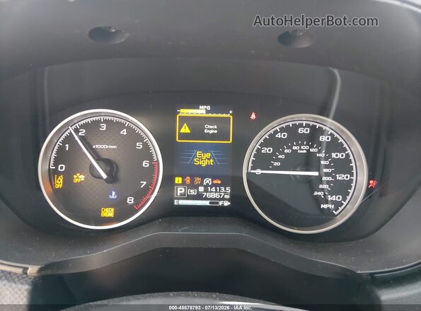 JF2SKASC3LH558500 2020 SUBARU FORESTER Black Widok tylnych siedzeń