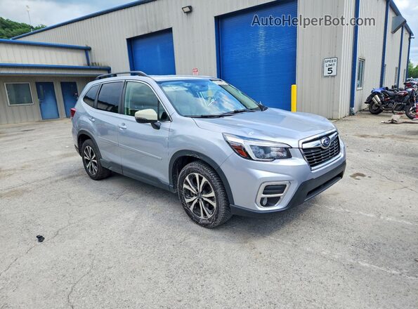 JF2SKASC5MH563764 2021 SUBARU FORESTER Silver Front right