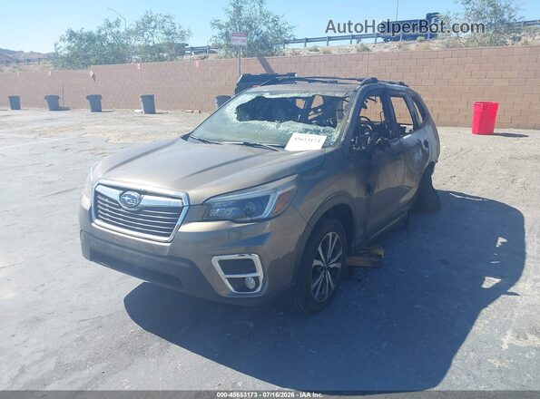 JF2SKASC7MH406379 2021 SUBARU FORESTER Brown Vista tres cuartos delantera izquierda