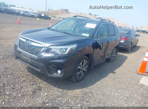 JF2SKASC8KH459587 2019 SUBARU FORESTER Серый Передняя левая четверть