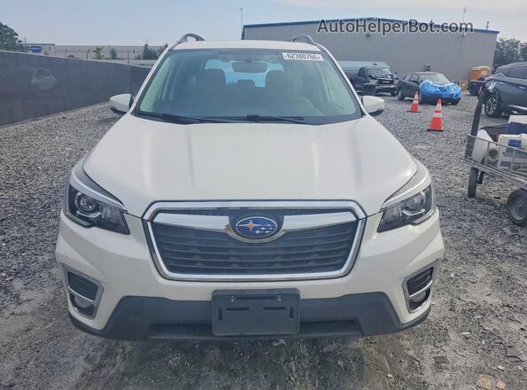 JF2SKASC8KH537348 2019 SUBARU FORESTER Белый Вид спереди