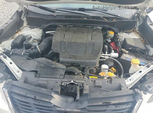 JF2SKASC8KH537348 2019 SUBARU FORESTER Белый Вид задней части салона