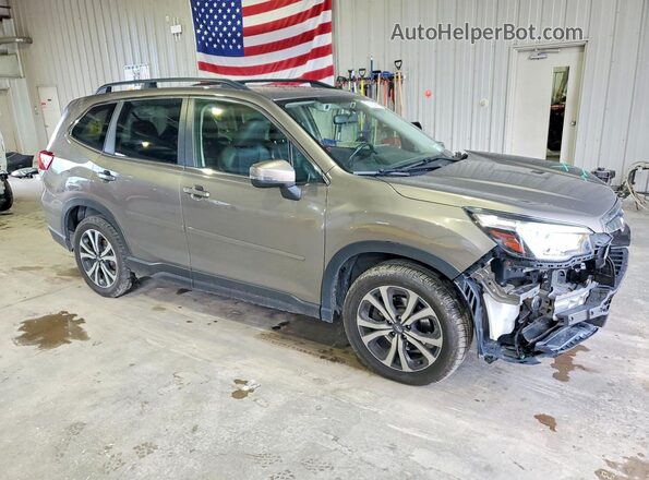 JF2SKASC8KH591992 2019 SUBARU FORESTER Brown Передня права чверть