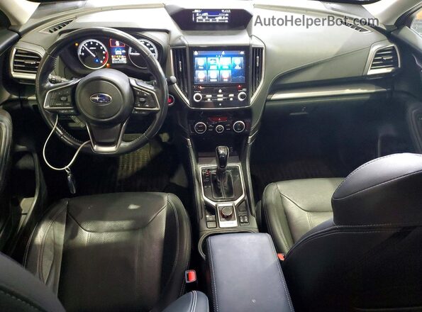 JF2SKASC8KH591992 2019 SUBARU FORESTER Brown Вид панелі приладів