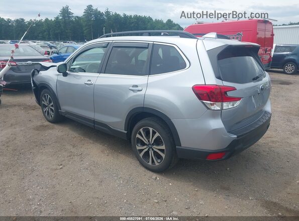 JF2SKASC9KH419132 2019 SUBARU FORESTER Silver Rear left